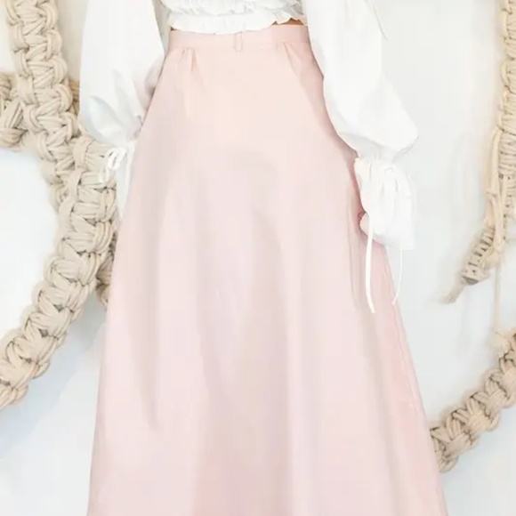 Button Down Skirt - Picture 3 of 8